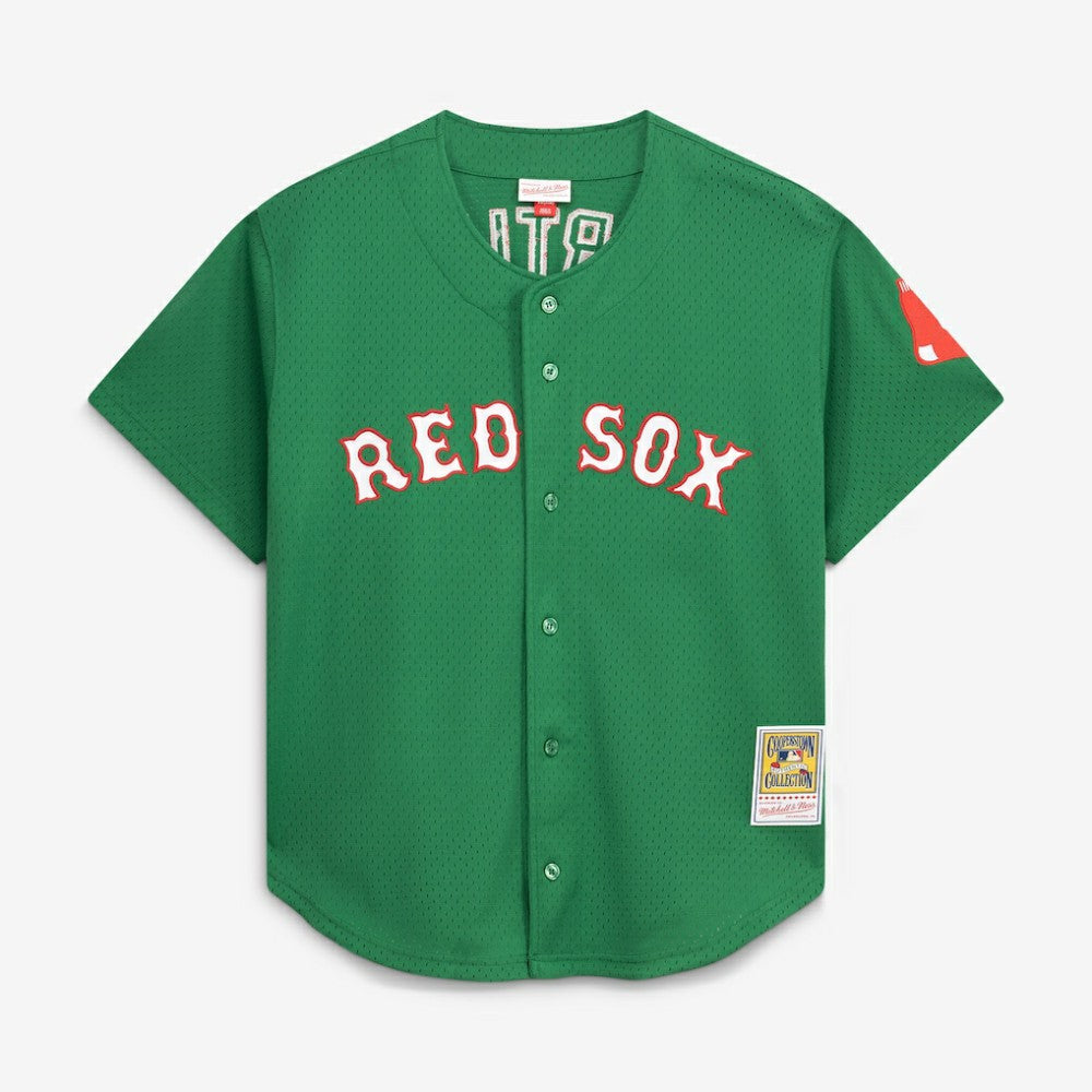 MLB David Ortiz Boston Red Sox Mitchell & Ness Cooperstown Collection Mesh Batting Practice Jersey