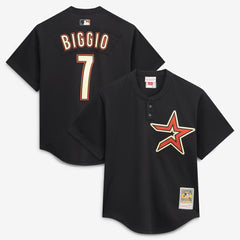 MLB Craig Biggio Houston Astros Mitchell & Ness Authentic Batting Practice Jersey