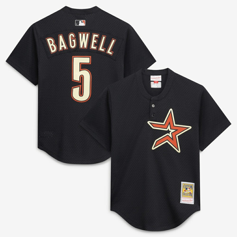 MLB Jeff Bagwell Houston Astros Mitchell & Ness Authentic Batting Practice Jersey