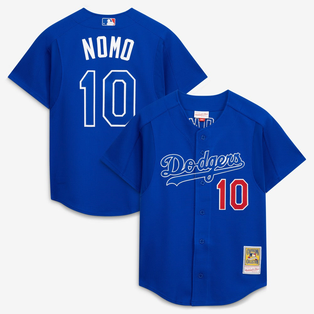 MLB Hideo Nomo Los Angeles Dodgers Mitchell & Ness Cooperstown Collection 2004 Batting Practice Jersey