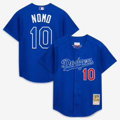 MLB Hideo Nomo Los Angeles Dodgers Mitchell & Ness Cooperstown Collection 2004 Batting Practice Jersey