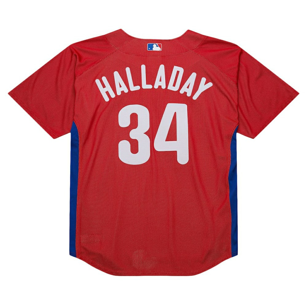 MLB Roy Halladay Philadelphia Phillies Mitchell & Ness Authentic Batting Practice Jersey
