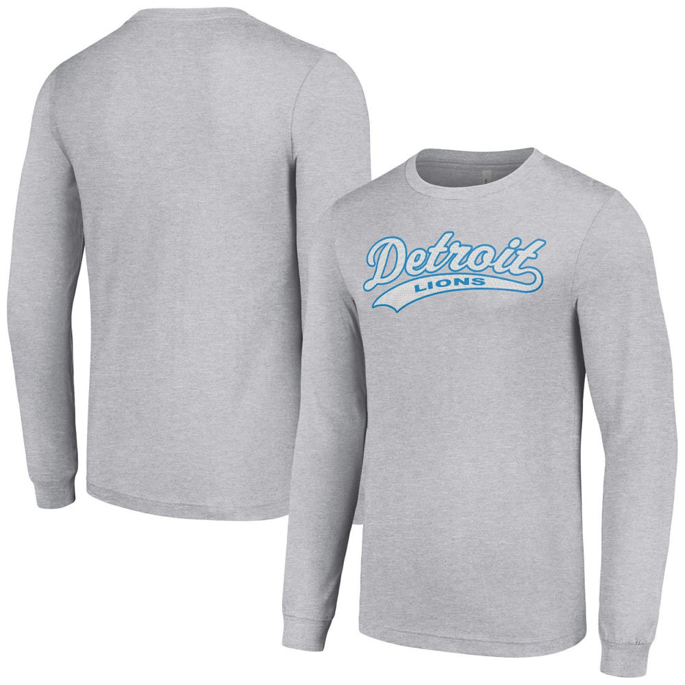 Starter Tailsweep Long Sleeve T-Shirt - Detroit Lions