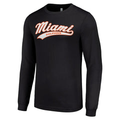 Starter Tailsweep Long Sleeve T-Shirt - Miami Dolphins