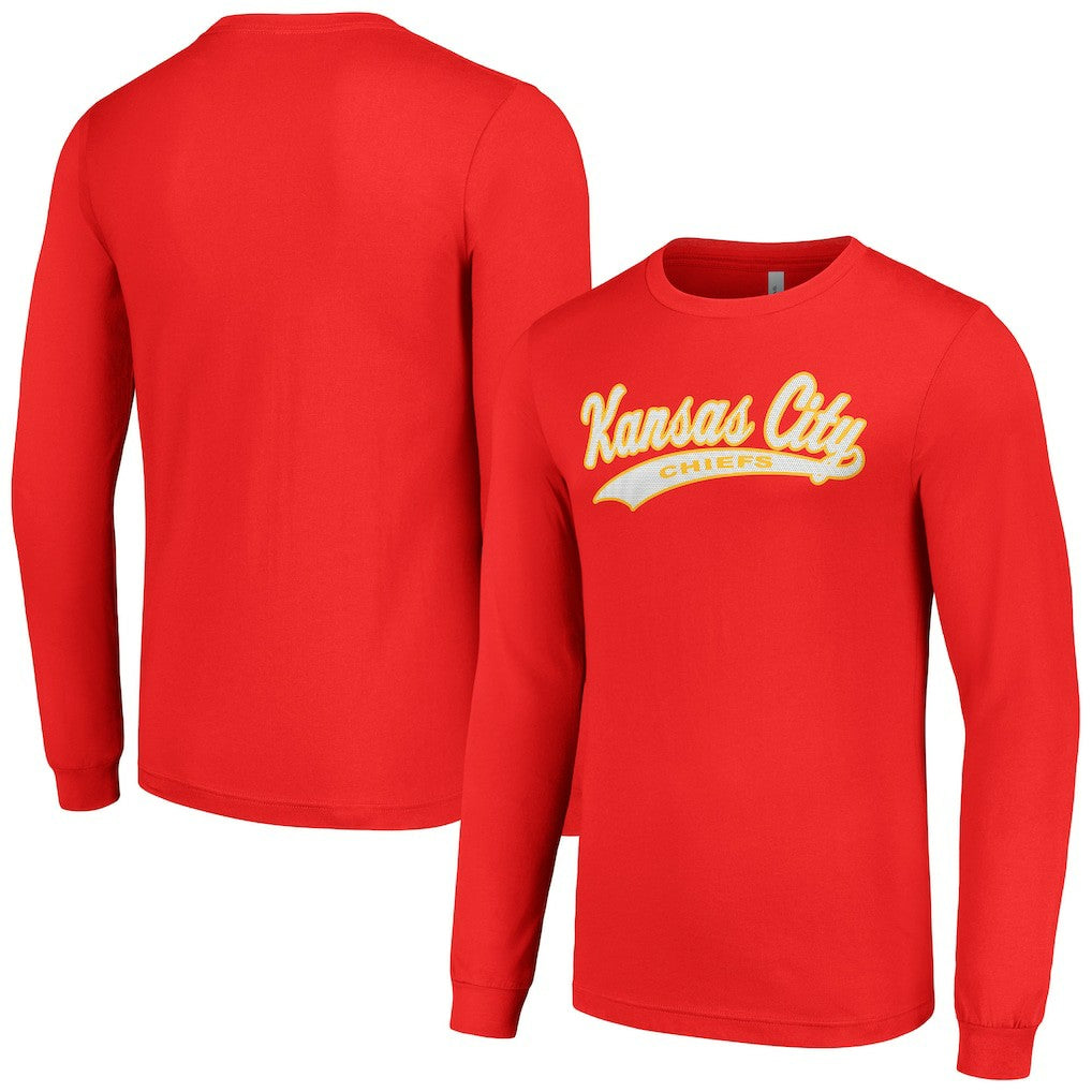 Starter Tailsweep Long Sleeve T-Shirt - Kansas City Chiefs
