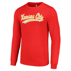 Starter Tailsweep Long Sleeve T-Shirt - Kansas City Chiefs