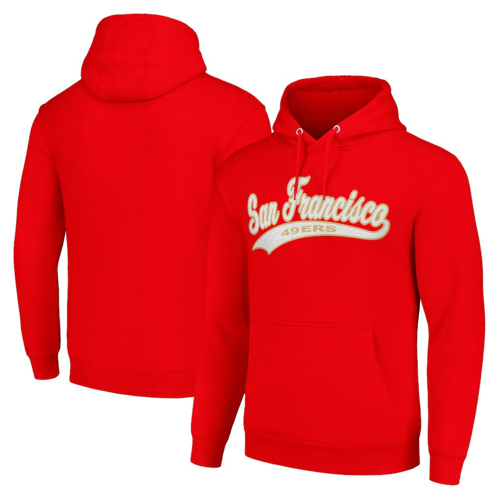 Starter Unisex Tailsweep Pullover Hoodie - San Francisco 49ers