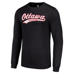 NHL Black Ottawa Senators Starter Tailsweep T-Shirt