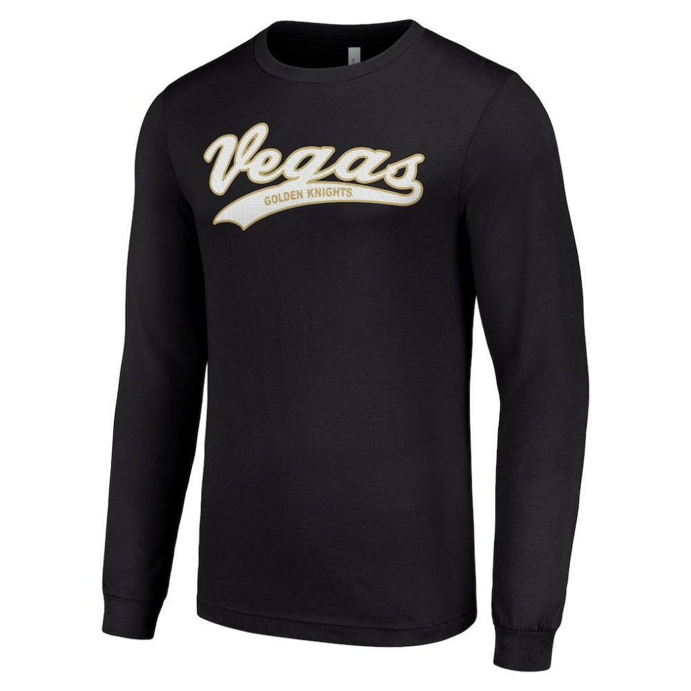 NHL Black Vegas Golden Knights Starter Tailsweep T-Shirt
