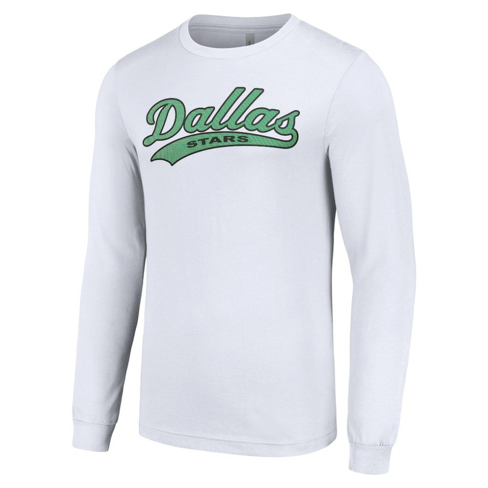 NHL White Dallas Stars Starter Tailsweep T-Shirt