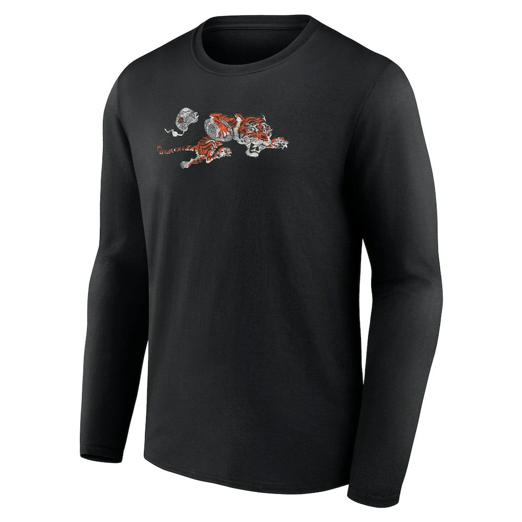 Throwback Long Sleeve T-Shirt - Cincinnati Bengals