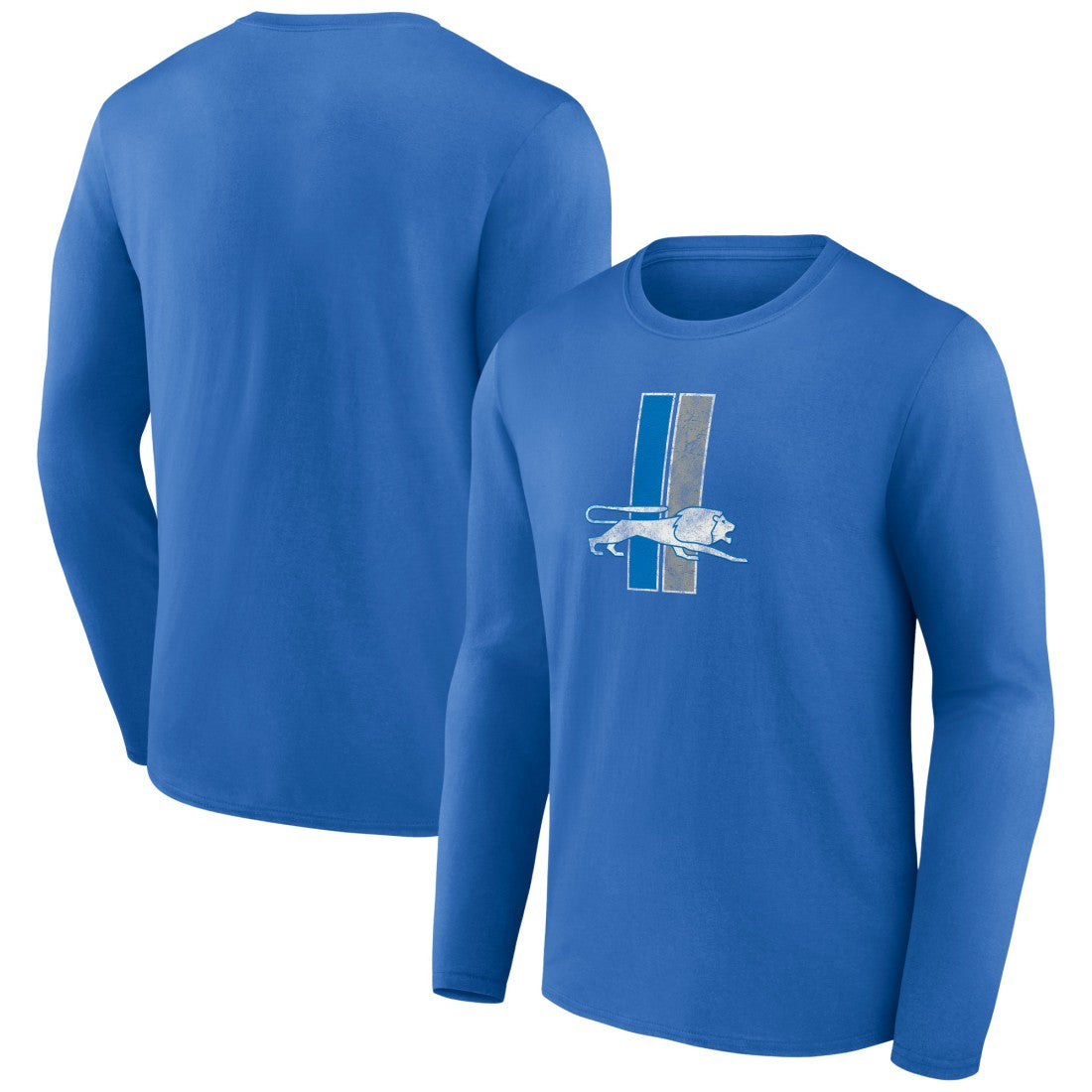 Throwback Long Sleeve T-Shirt - Detroit Lions