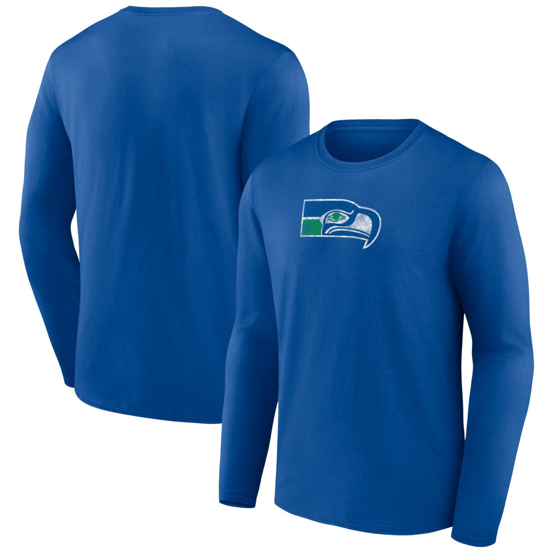 Throwback Long Sleeve T-Shirt - Seattle Seahawks
