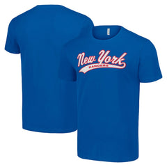 NHL Blue New York Rangers Starter Tailsweep T-Shirt