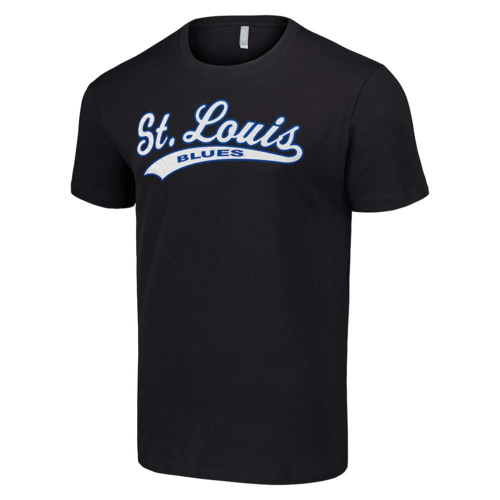 NHL Black St. Louis Blues Starter Tailsweep T-Shirt