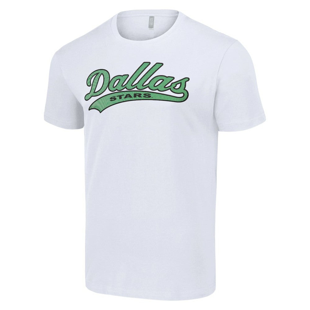 NHL White Dallas Stars Starter Tailsweep T-Shirt