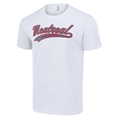 NHL White Montreal Canadiens Starter Tailsweep T-Shirt