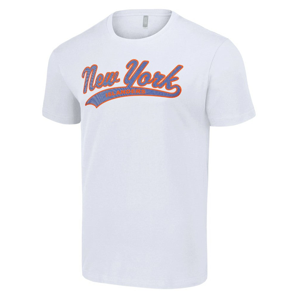 NHL White New York Islanders Starter Tailsweep T-Shirt