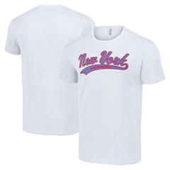 NHL White New York Rangers Starter Tailsweep T-Shirt