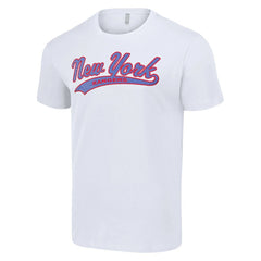 NHL White New York Rangers Starter Tailsweep T-Shirt