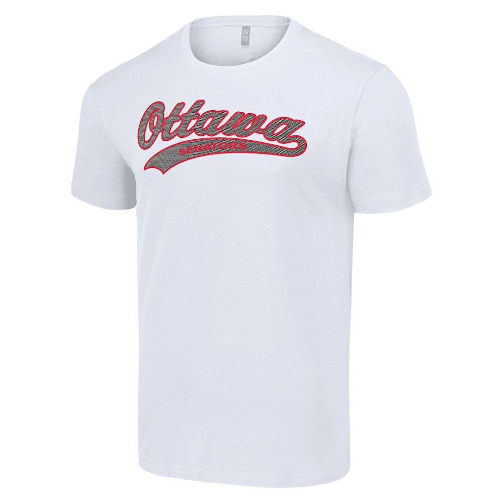 NHL White Ottawa Senators Starter Tailsweep T-Shirt
