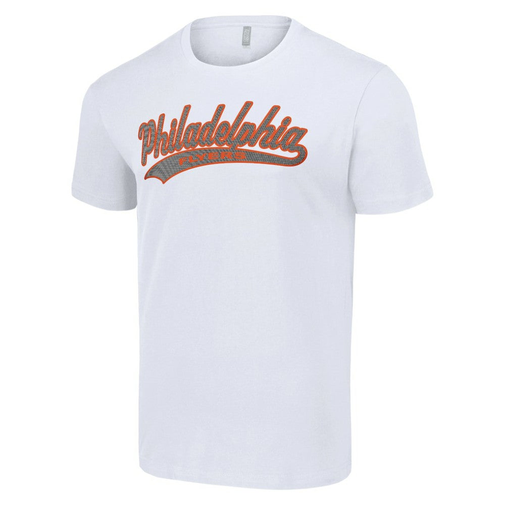 NHL White Philadelphia Flyers Starter Tailsweep T-Shirt