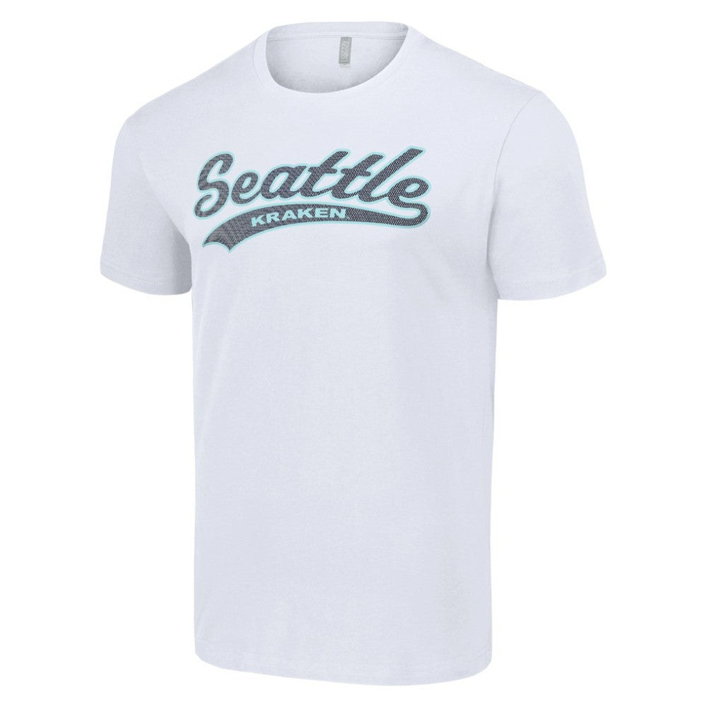 NHL White Seattle Kraken Starter Tailsweep T-Shirt