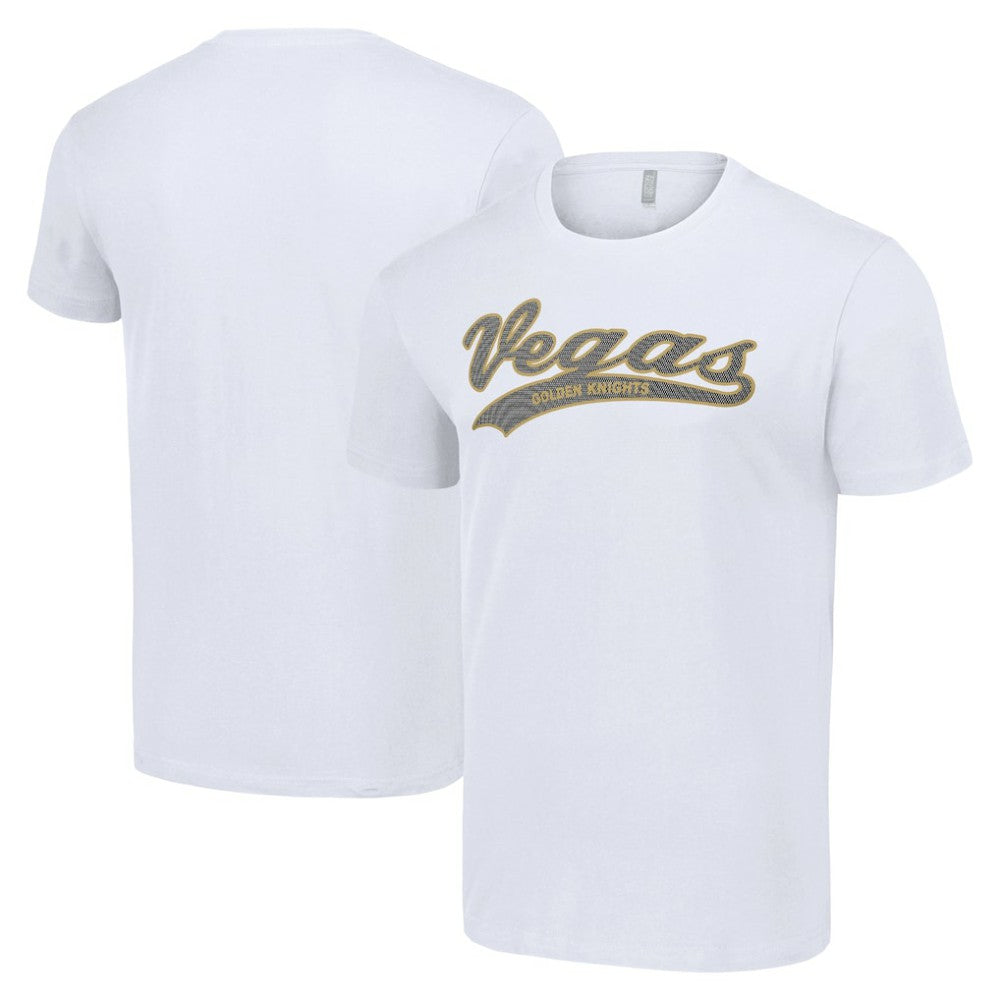 NHL White Vegas Golden Knights Starter Tailsweep T-Shirt