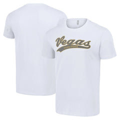 NHL White Vegas Golden Knights Starter Tailsweep T-Shirt