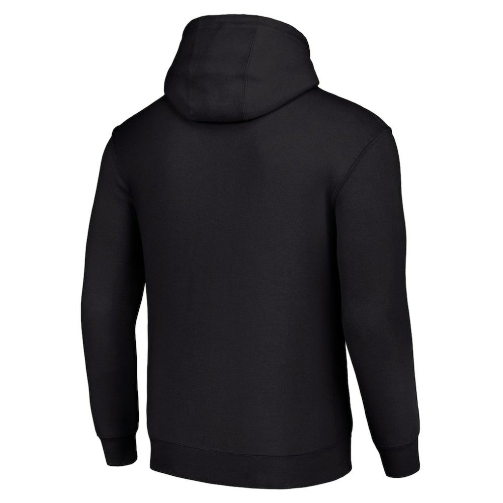 NHL Black St. Louis Blues Starter Tailsweep Fleece Tri-Blend Pullover Hoodie