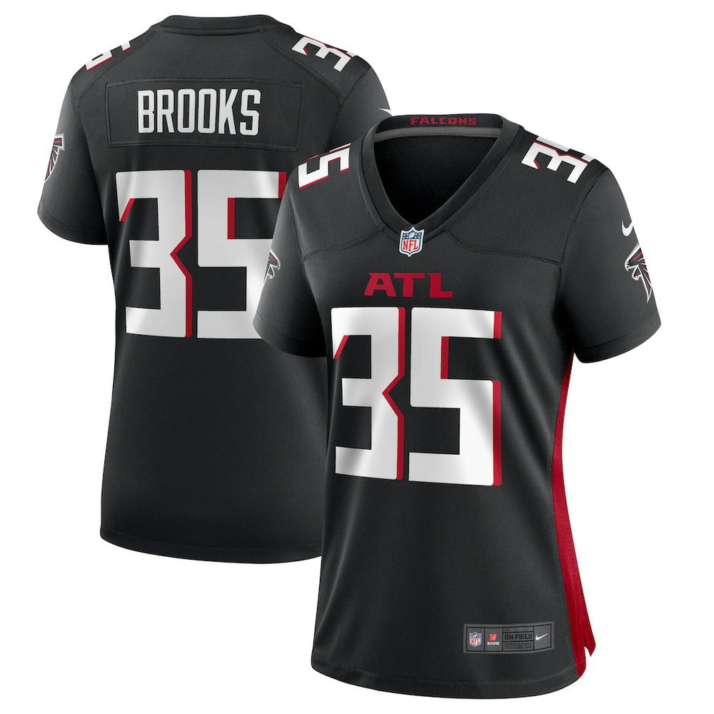 Natrone Brooks  Women's Team Game Jersey - Atlanta Falcons