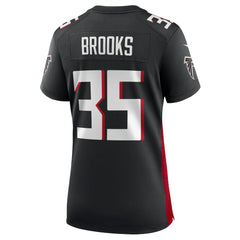 Natrone Brooks  Women's Team Game Jersey - Atlanta Falcons