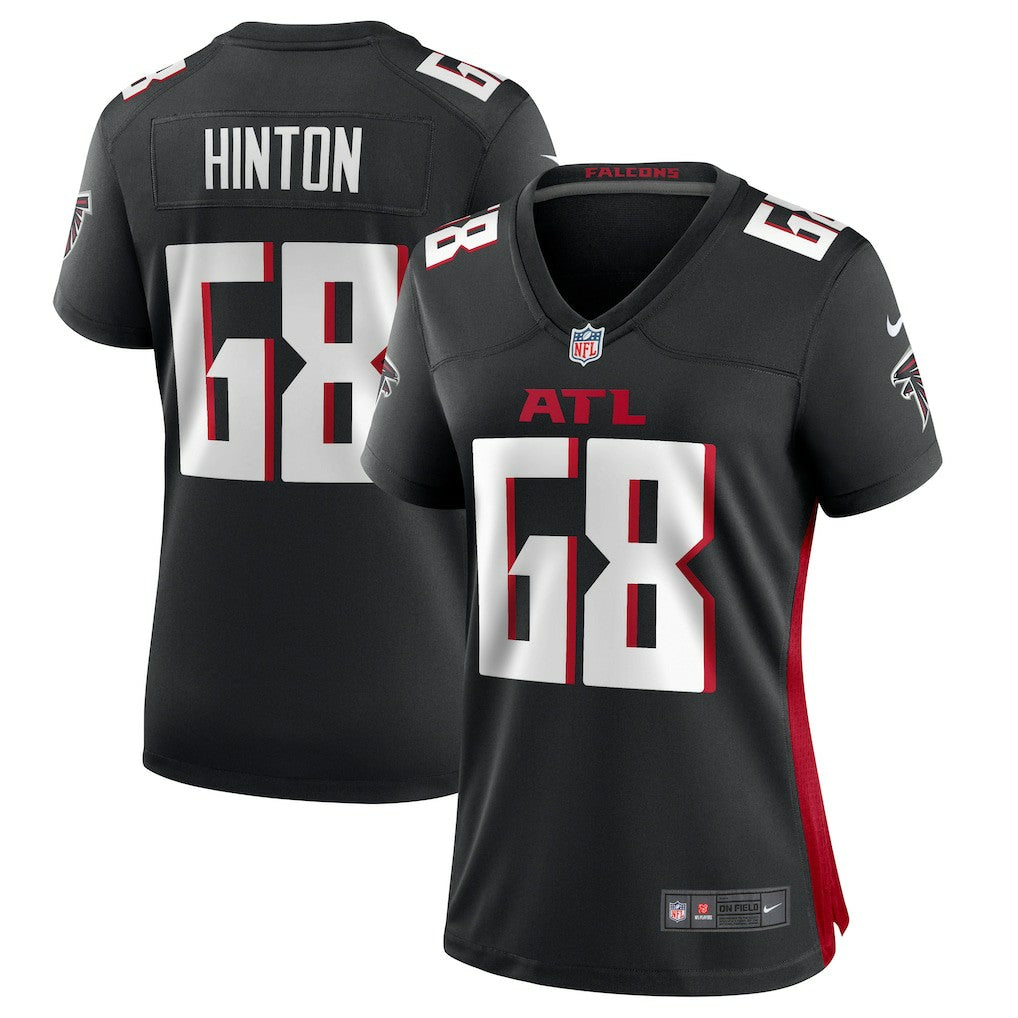 Kyle Hinton  Women's Team Game Jersey - Atlanta Falcons