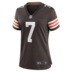 Dustin Hopkins  Women's Team Game Jersey - Cleveland Browns