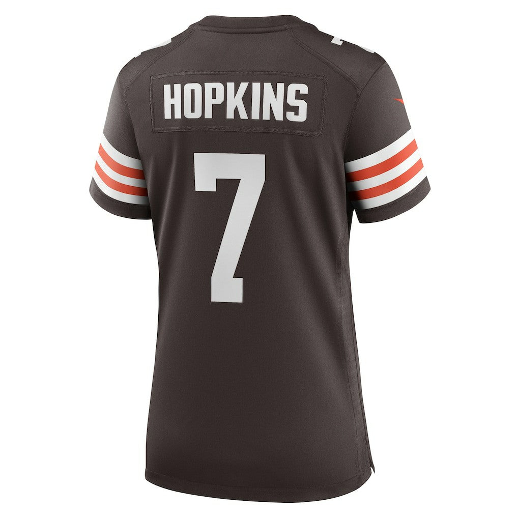 Dustin Hopkins  Women's Team Game Jersey - Cleveland Browns