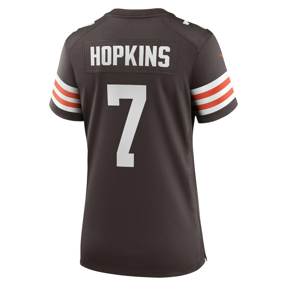 Dustin Hopkins  Women's Team Game Jersey - Cleveland Browns