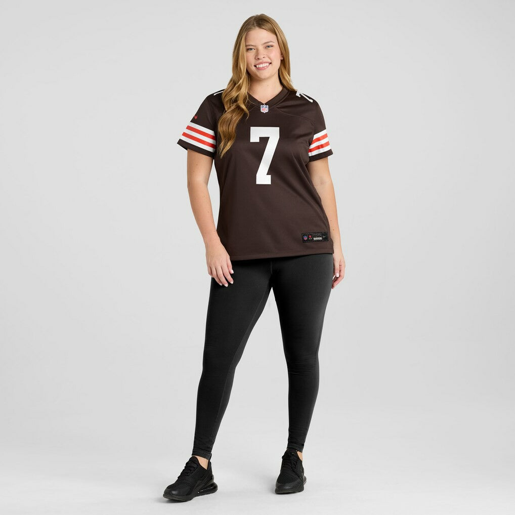 Dustin Hopkins  Women's Team Game Jersey - Cleveland Browns