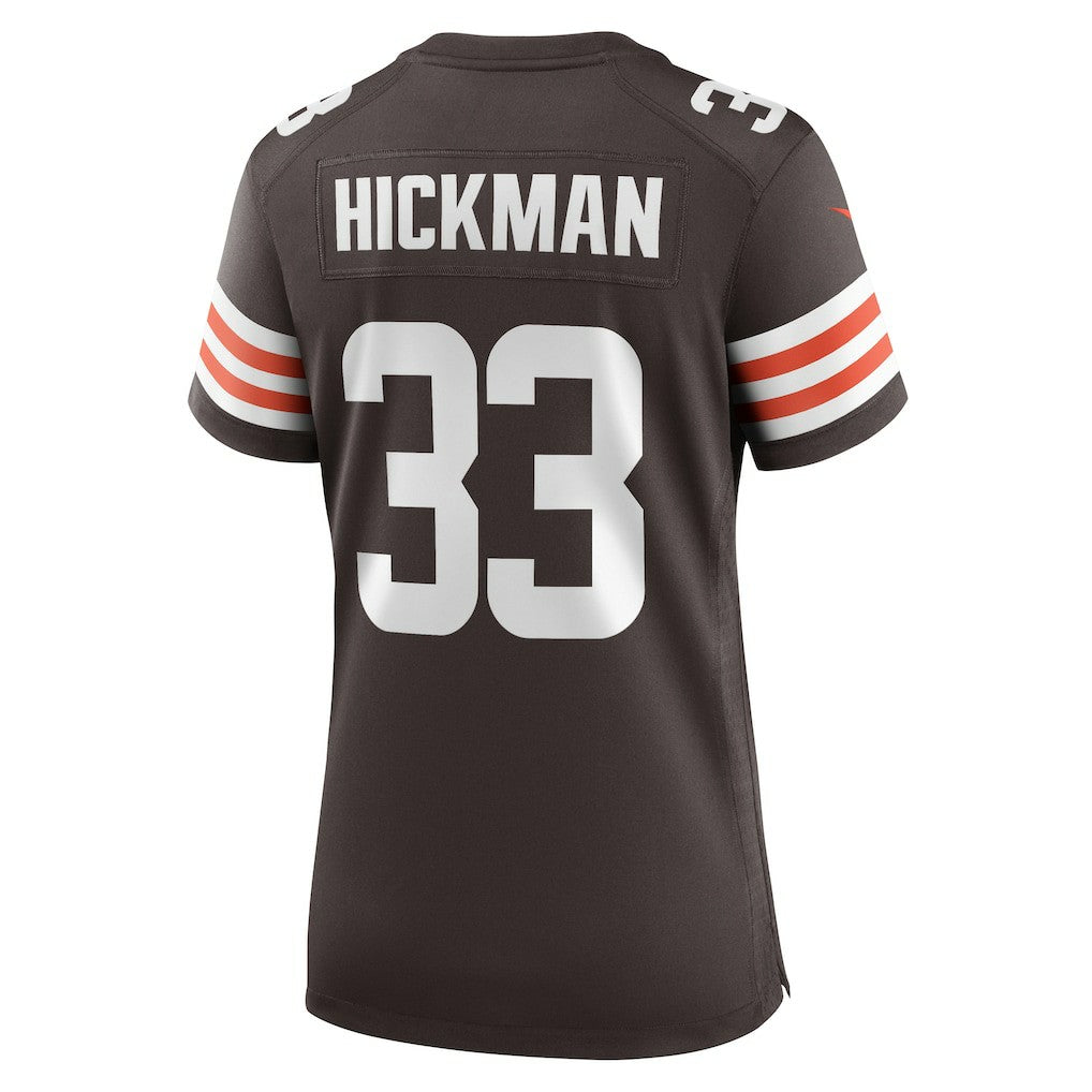 Ronnie Hickman  Women's Team Game Jersey - Cleveland Browns