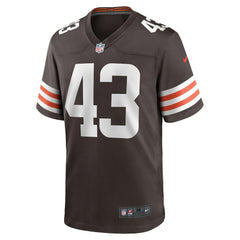 Mohamoud Diabate  Team Game Jersey - Cleveland Browns