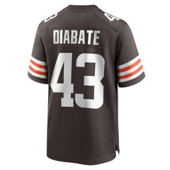Mohamoud Diabate  Team Game Jersey - Cleveland Browns