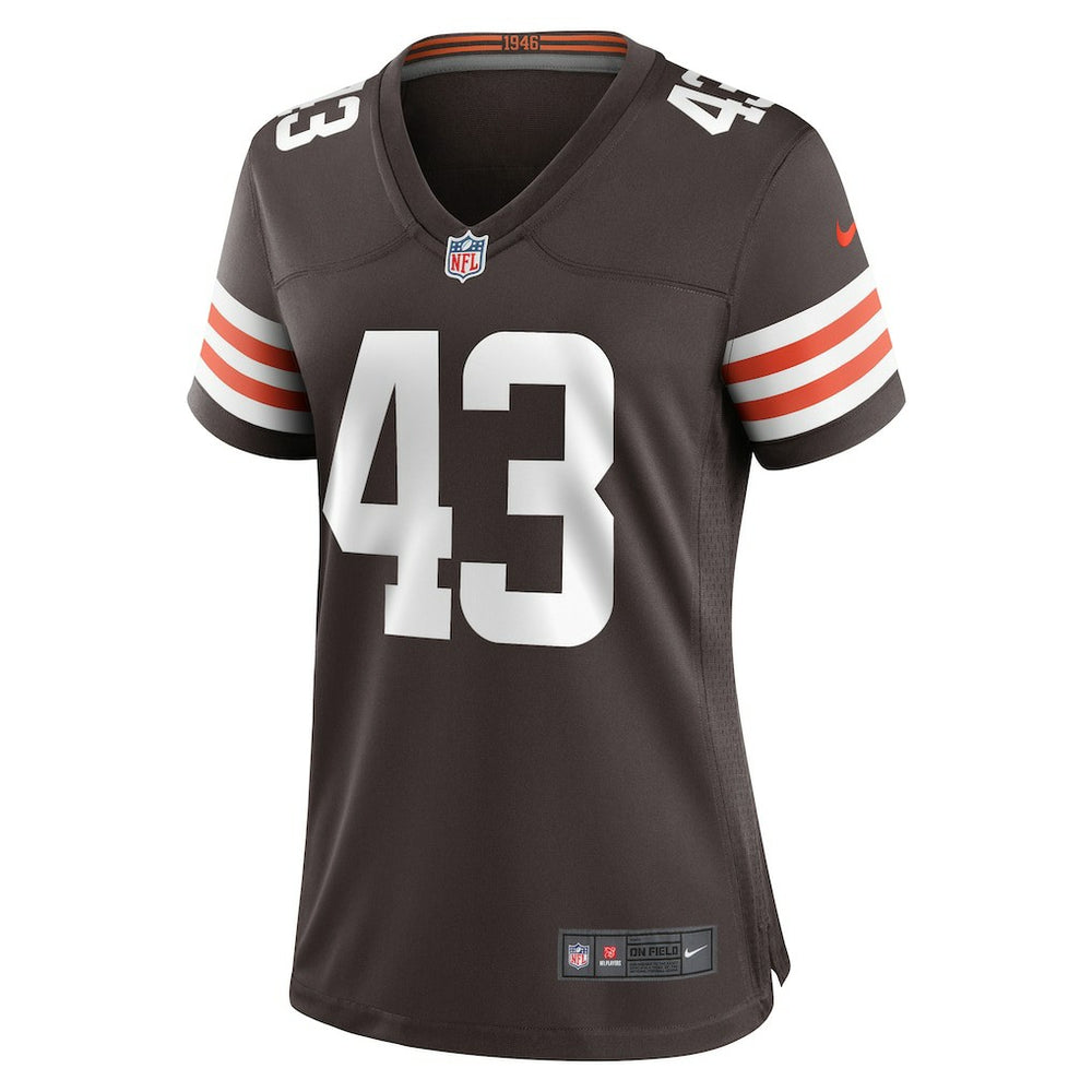 Mohamoud Diabate  Women's Team Game Jersey - Cleveland Browns