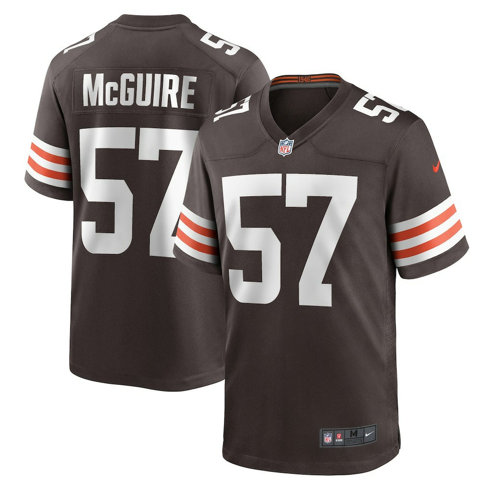 Isaiah McGuire  Team Game Jersey - Cleveland Browns