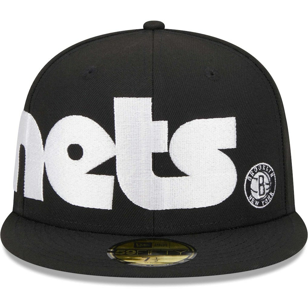 NBA Brooklyn Nets Checkerboard UV 59FIFTY Fitted Hat