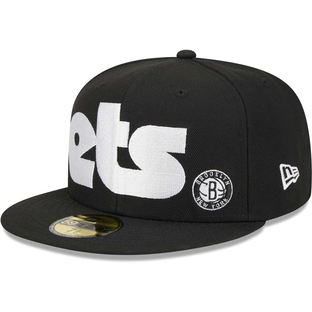 NBA Brooklyn Nets Checkerboard UV 59FIFTY Fitted Hat