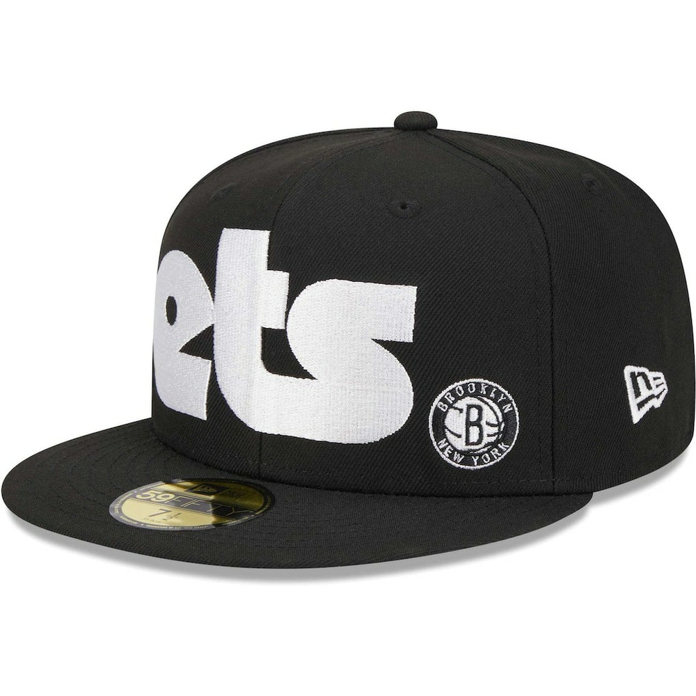 NBA Brooklyn Nets Checkerboard UV 59FIFTY Fitted Hat
