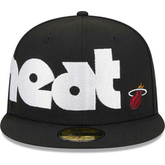 NBA Miami Heat Checkerboard UV 59FIFTY Fitted Hat