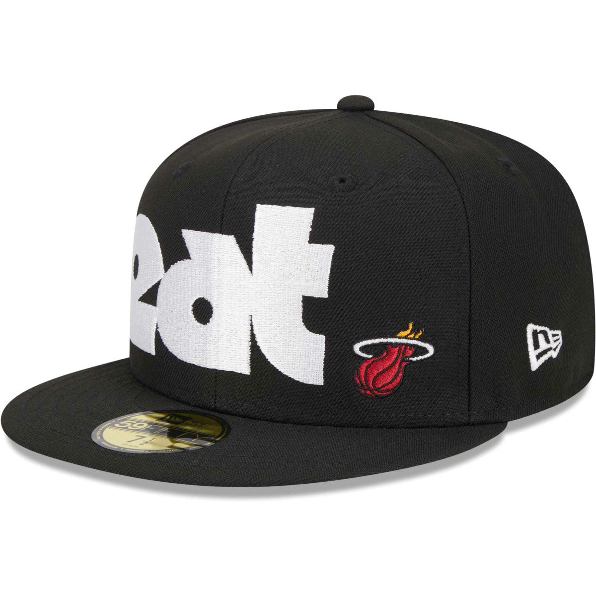 NBA Miami Heat Checkerboard UV 59FIFTY Fitted Hat