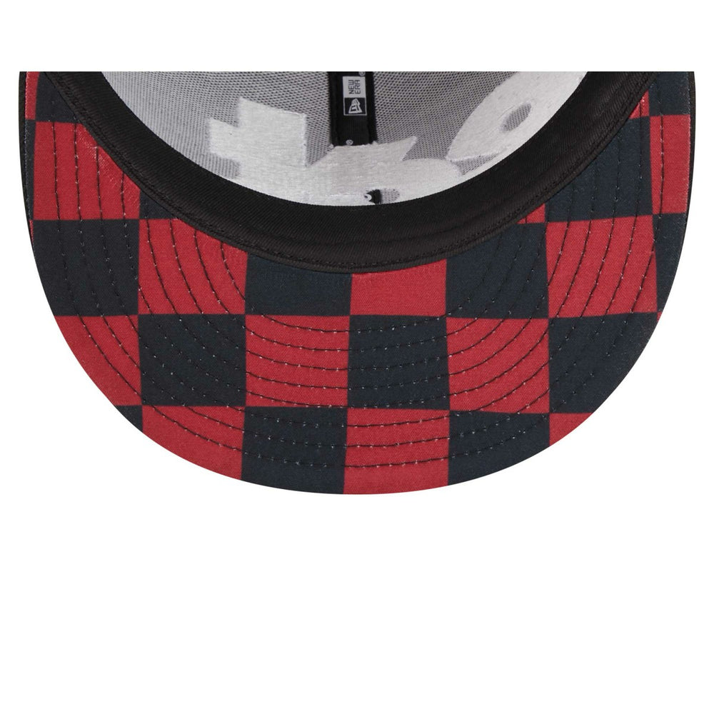 NBA Miami Heat Checkerboard UV 59FIFTY Fitted Hat