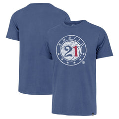 NBA Joel Embiid Philadelphia 76ers '47 Player Logo Vintage T-Shirt