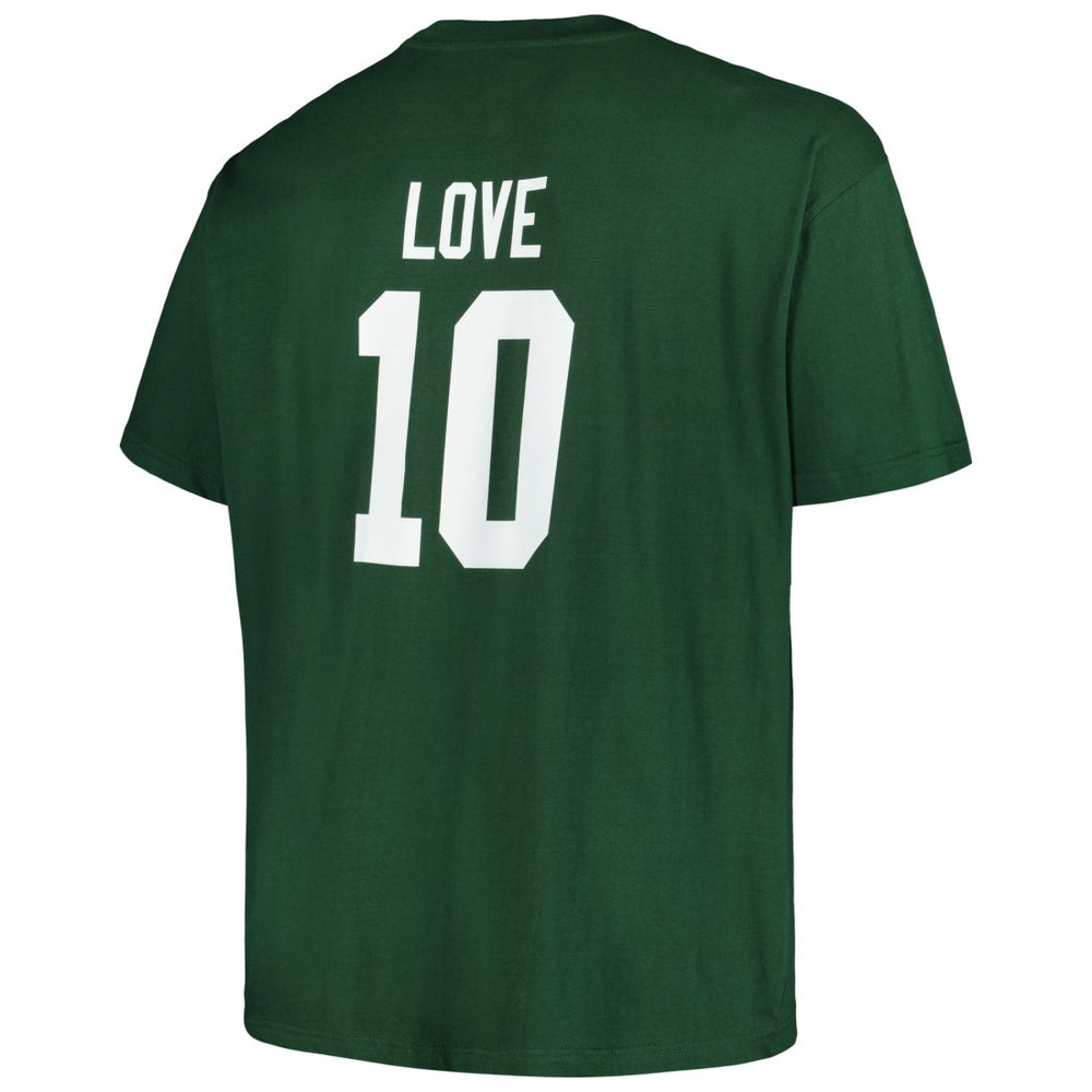 Jordan Love  Big & Tall Player Name & Number T-Shirt - Green Bay Packers
